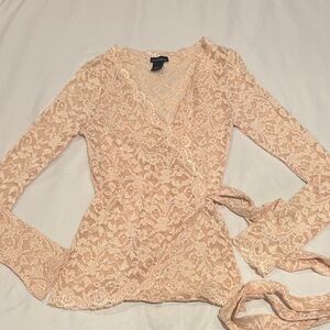 Moda International Wrap Top